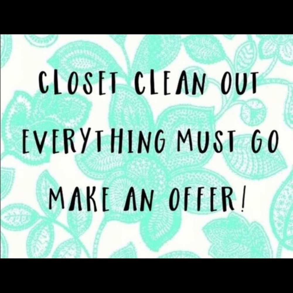 ‼️‼️HUGE CLOSET CLEAN OUT‼️‼️